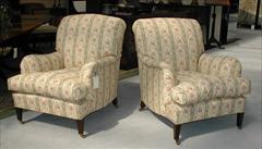 19th century pair of antique armchairs by Howard and Son - Bridgewater model.jpg